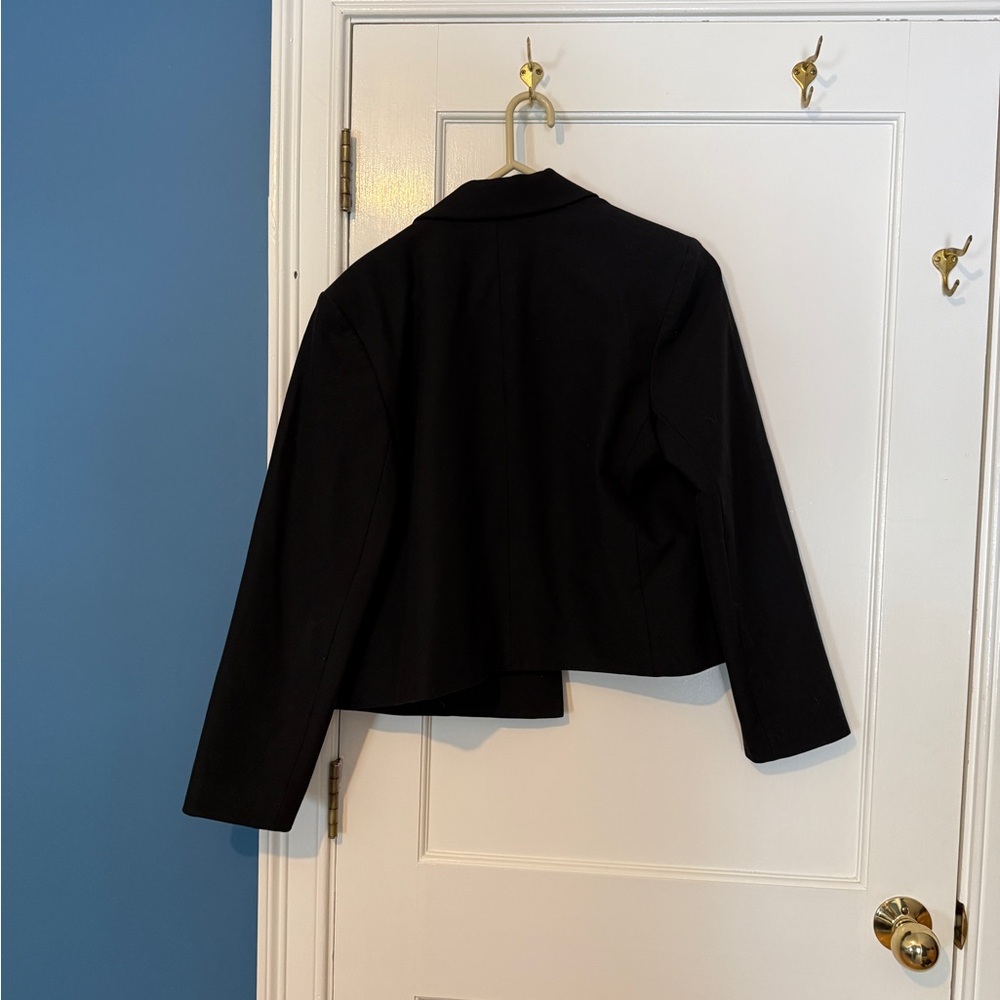 Express Women's Black Double-Breasted Blazer - Picture 3 of 3